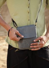 SAC BESACE PAX EN CUIR VÉRITABLE