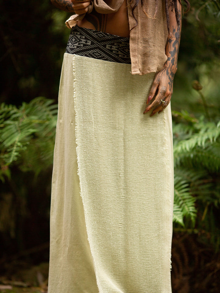 KYOTE LONG SKIRT - CREAM