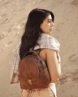 MADELINE GENUINE LEATHER BACKPACK