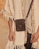VINTAGE HIP BAG - MAN - DARK BROWN