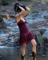 STEAMPUNK DRESS - PURPLE