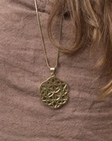 SEED OF DAVID PENDANT  - BRASS