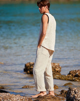 VINTAGE EARTH TANK TOP - CREAM