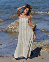 TRIBAL DRESS - CREAM