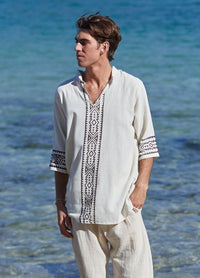 T-SHIRT BOOM TRIBE - BLANC