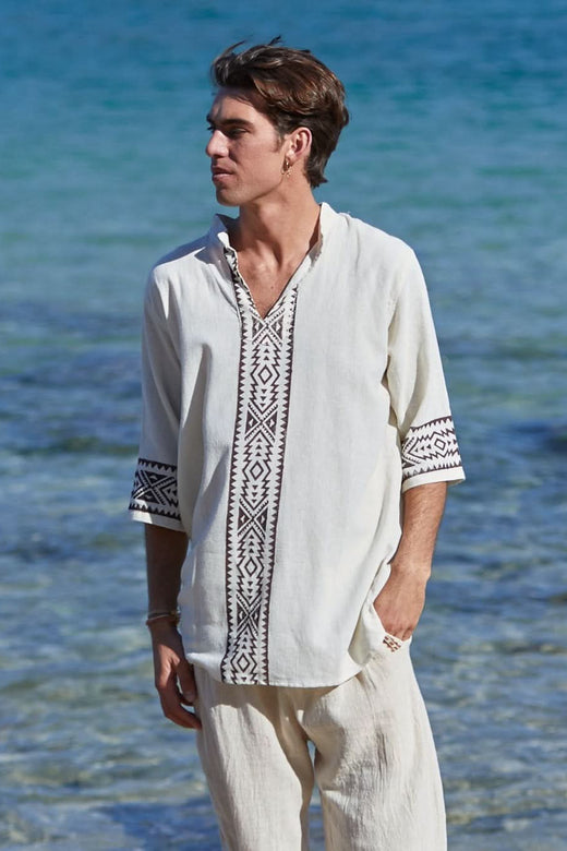T-SHIRT BOOM TRIBE - BLANC