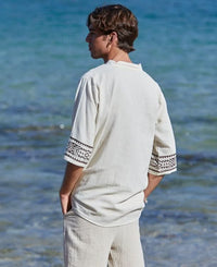 T-SHIRT BOOM TRIBE - BLANC