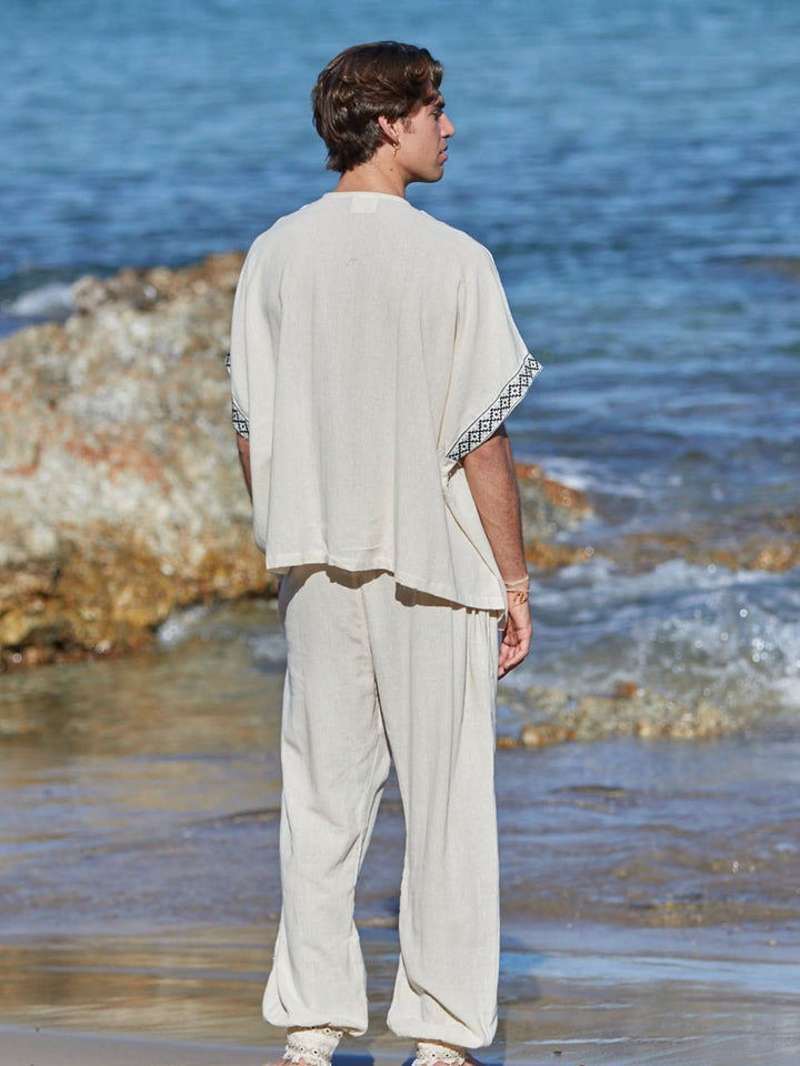 RUMI KIMONO - MAN - CREAM