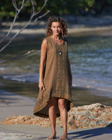 LONG BACK TRIBAL DRESS