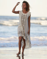 LONG BACK TRIBAL DRESS