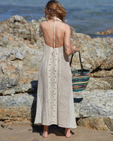 TRIBAL DRESS - CREAM