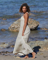 TRIBAL DRESS - CREAM