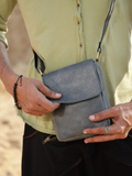 PAX GENUINE LEATHER CROSS BODY BAG