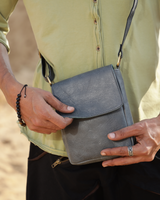 PAX GENUINE LEATHER CROSS BODY BAG