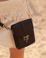 VINTAGE HIP BAG - BLACK