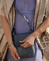 PAX GENUINE LEATHER CROSS BODY BAG