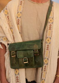 EMPEROR MALLETTE SAC À MAIN EN CUIR VÉRITABLE