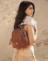 MADELINE GENUINE LEATHER BACKPACK