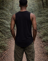 AELIX BAMBOO TANK TOP - BLACK
