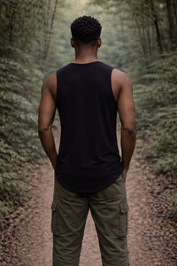 DÉBARDEUR AELIX BAMBOO - NOIR