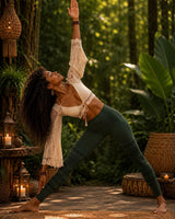 ANANDA LEGGINGS - GREEN