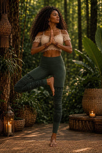 ANANDA LEGGINGS - GREEN