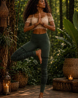 ANANDA LEGGINGS - GREEN