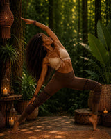 ANANDA LEGGINGS - BROWN