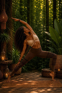 LEGGING ANANDA - MARRON