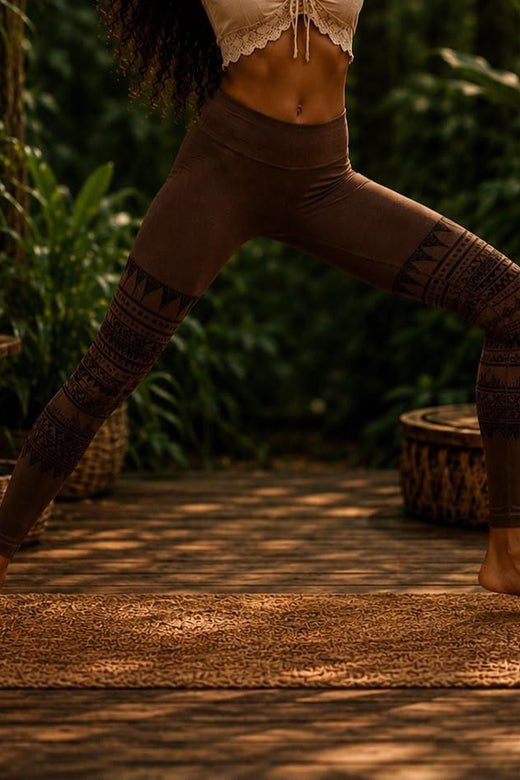 ANANDA LEGGINGS - BROWN