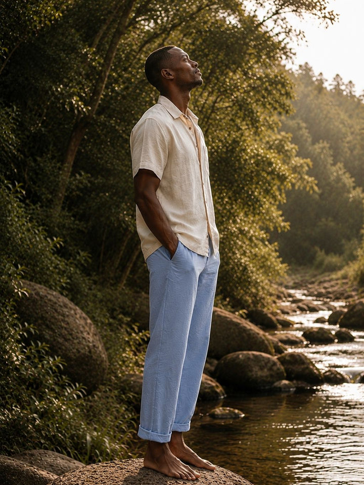MARIAL PANTS - MAN - BLUE