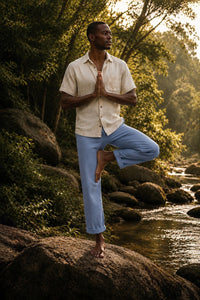 PANTALON MARIAL - HOMME - BLEU