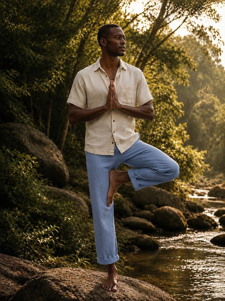 MARIAL PANTS - MAN - BLUE
