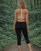 SAMADHI PILATES BRA - WHITE