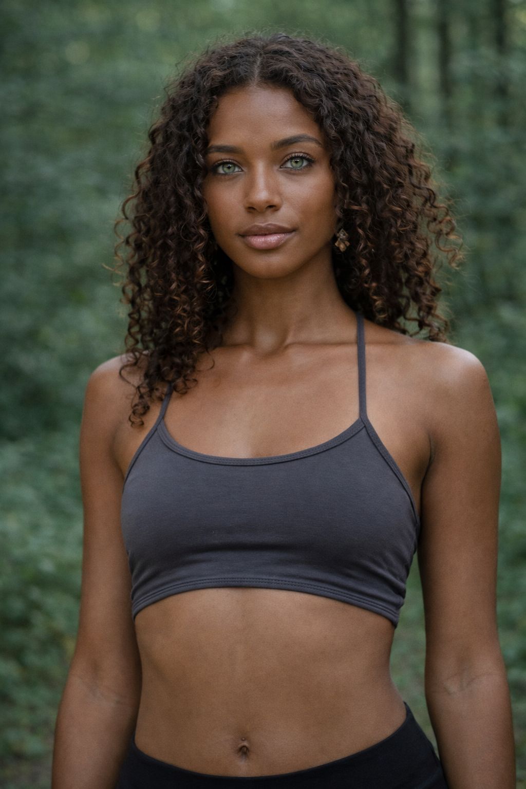 SAMADHI PILATES BRA - GRAY