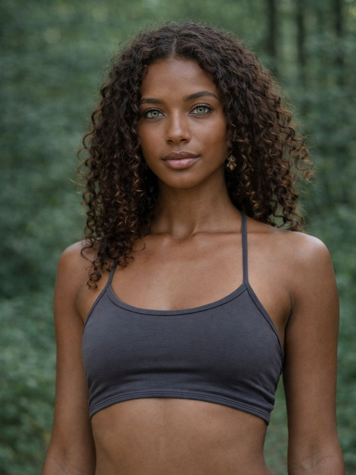 SAMADHI PILATES BRA - GRAY