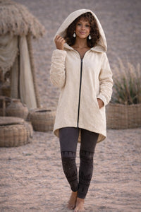 TEXTURED HEMP JACKET
