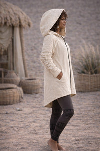 TEXTURED HEMP JACKET