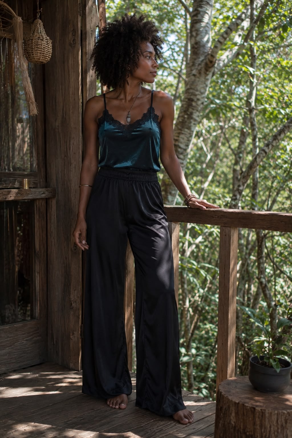 AMBIENCE VELVET TANK TOP