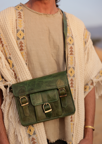 EMPEROR MALLETTE SAC À MAIN EN CUIR VÉRITABLE