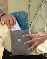 PAX GENUINE LEATHER CROSS BODY BAG