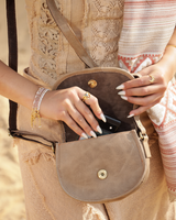 KHALEESI EMBROIDERED HANDBAG