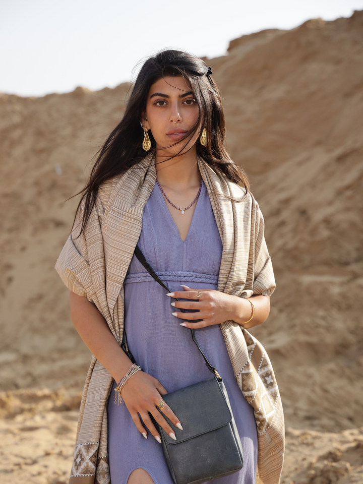 PAX GENUINE LEATHER CROSS BODY BAG