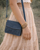 OCEANA LEATHER CROSS BODY BAG
