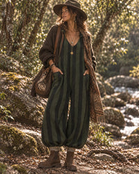 EVERA OVERALLS - GREEN