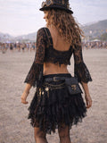 VINTAGE HIP BAG - BLACK