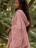 NOMADIC PONCHO - DUSTY PINK