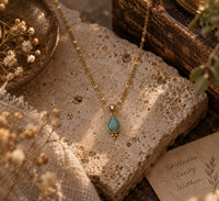 COLLIER SOLARA PIERRE PRÉCIEUSE POUR LES YEUX
