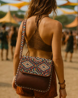 AMARA EMBROIDERED LEATHER BAG