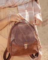 MADELINE GENUINE LEATHER BACKPACK